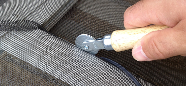 metal screen door repair in Rubidoux